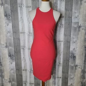 Elizabeth & James Size 4 Coral Oriana Pencil Dress